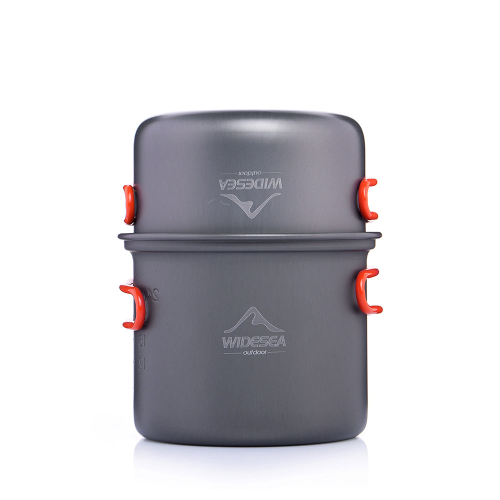 Camping Aluminum Pot Pan 1 Person