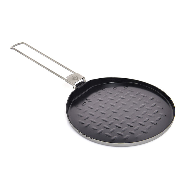 Open Fire Pan Titanium Open fire Fry Pan – widesea outdoor