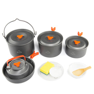 Camping Cookware Set for 7-8 persons
